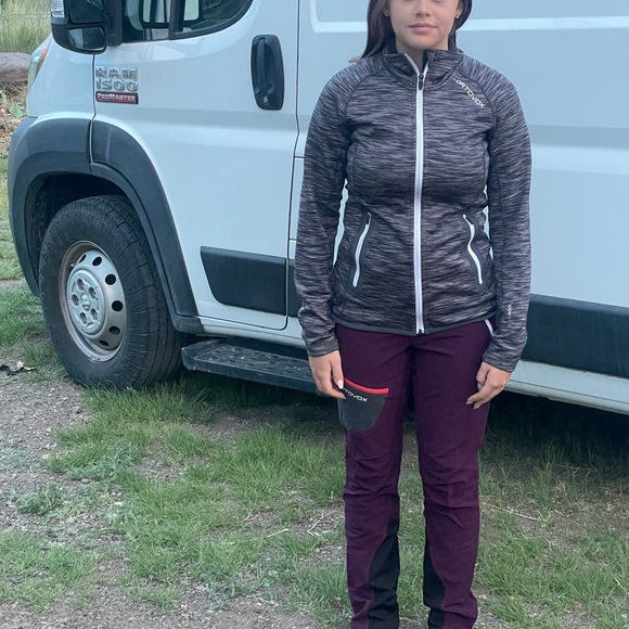 ORTOVOX Womens Size Small MERINO LIGHT MELANGE JACKET GRAY / GREY (not blue) - Picture 6 of 15